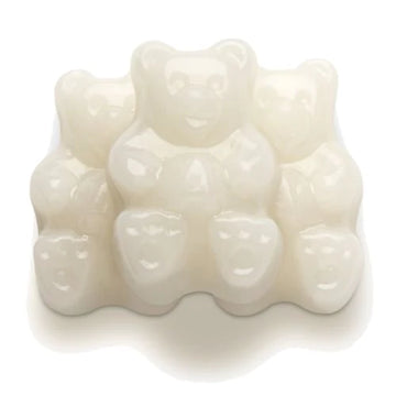 White Strawberry Banana Gummy Bears - 5LB