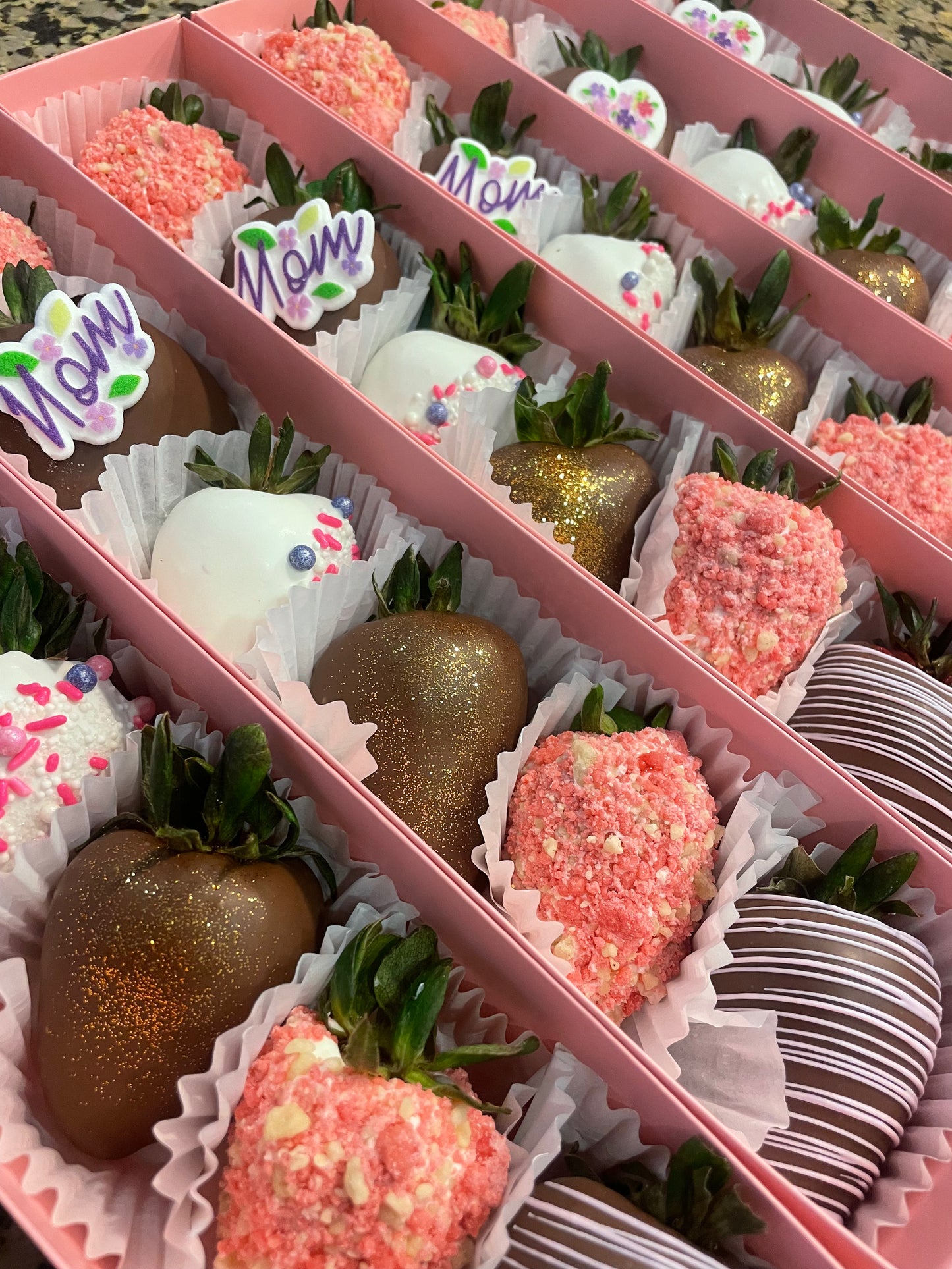 Mothers Day Strawberries - 12 Berries