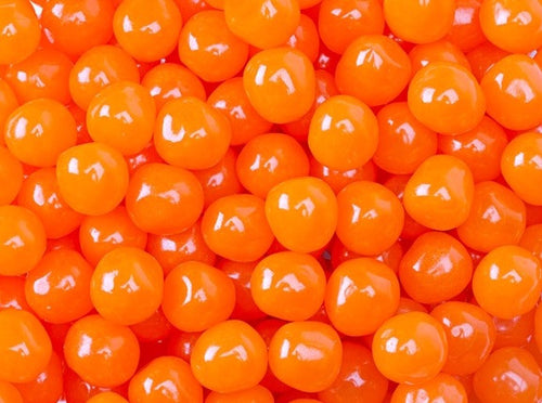Chewy Fruit Sour Balls - Orange 2.5LB