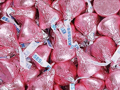Hershey's Kisses 2LBS - Pink
