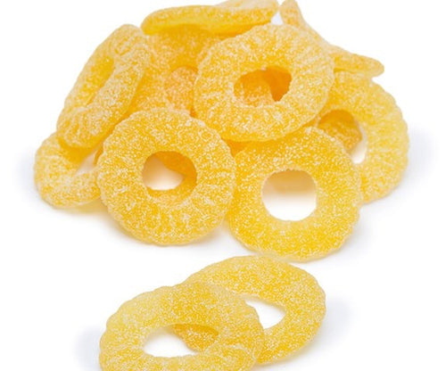 Sour Gummi Pineapple Rings