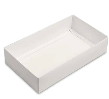 Slider Box with Lid White - 2 pieces