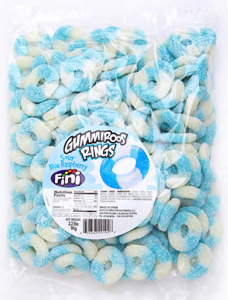 Red White Blue Gummy Rings - candy store