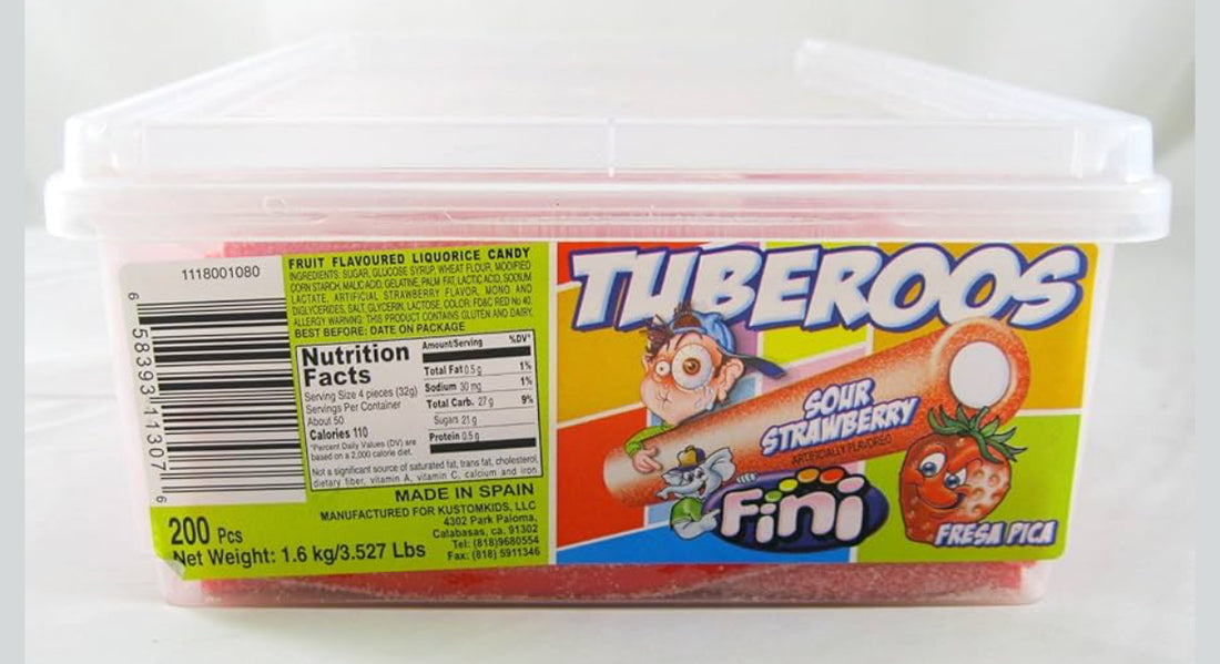 Tuberoos - Sour Strawberry : 3.5LBS
