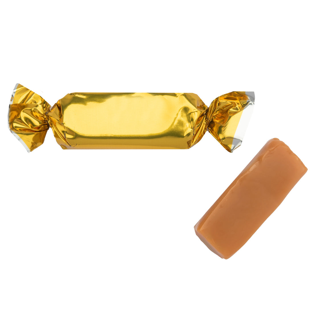 Foiled Wrapped Caramels  - Gold