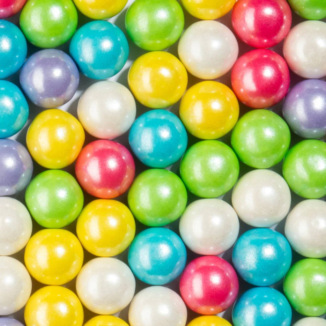 Gumballs 1 inch  - Shimmer Spring Pastel