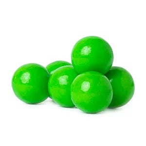 Green Apple Gumballs 1" - 2LB