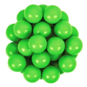 Green Apple Gumballs 1" - 2LB
