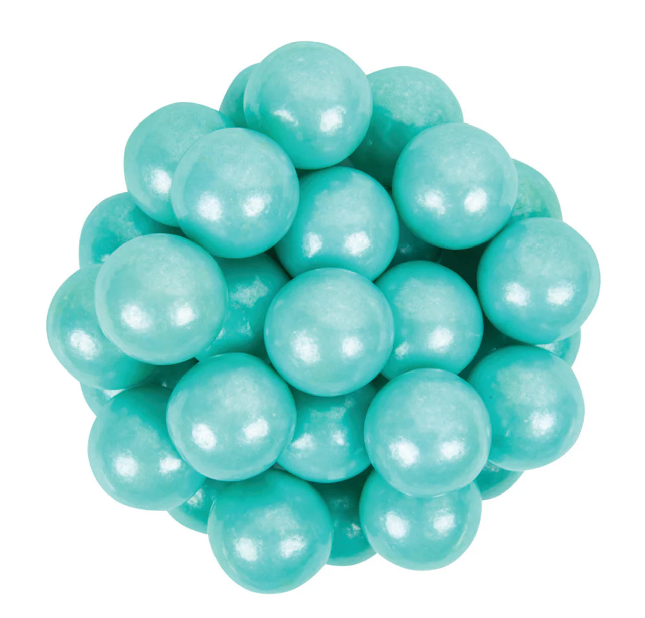 Teal Shimmer White 1" - 2LB