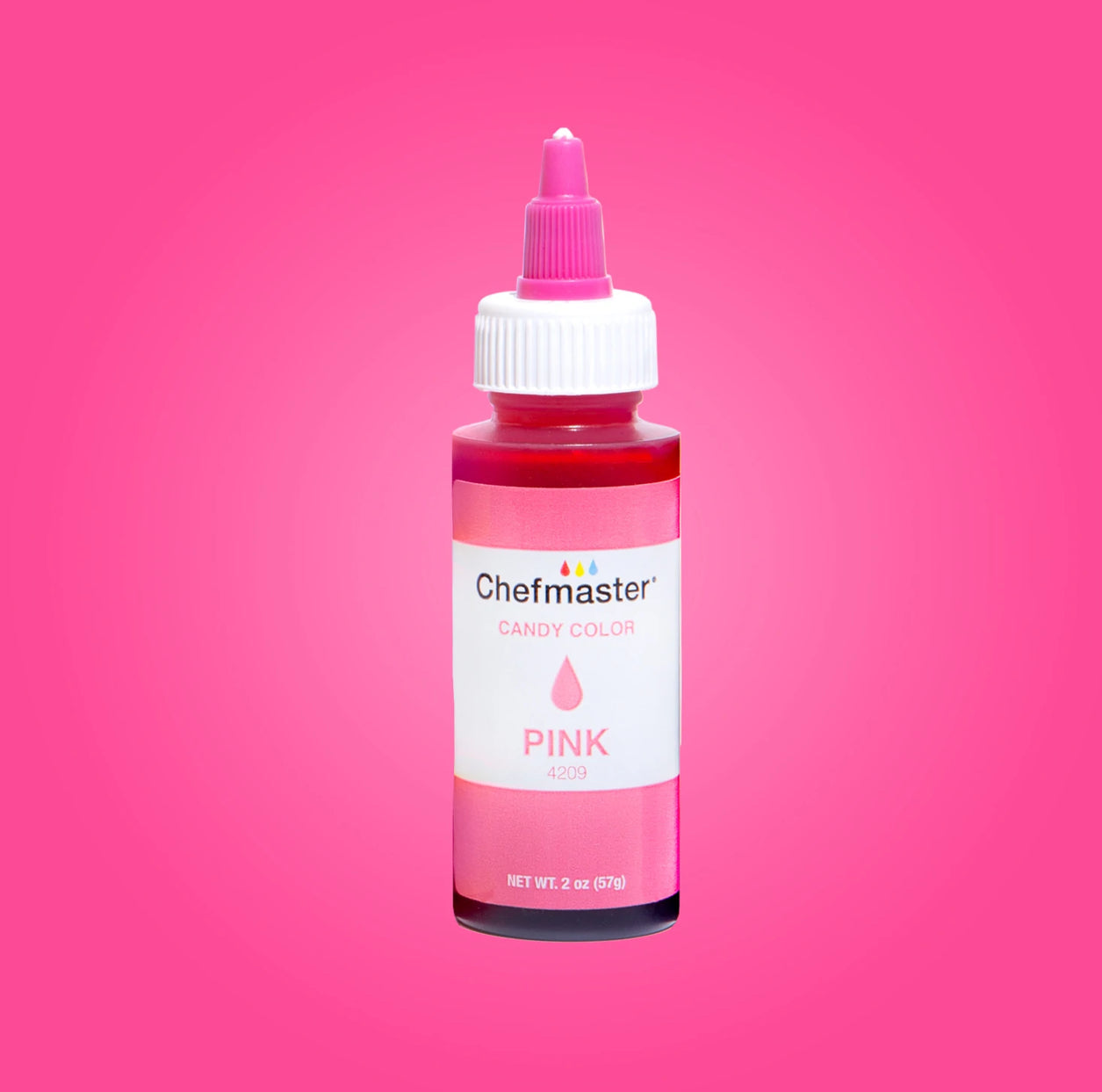 Chef Master Candy Color 2oz - Pink