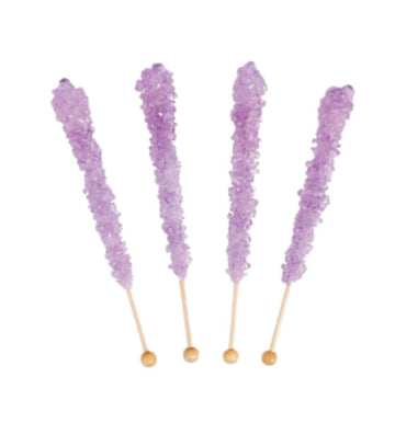Rock Candy Sticks Lavender - 18 Count Pack