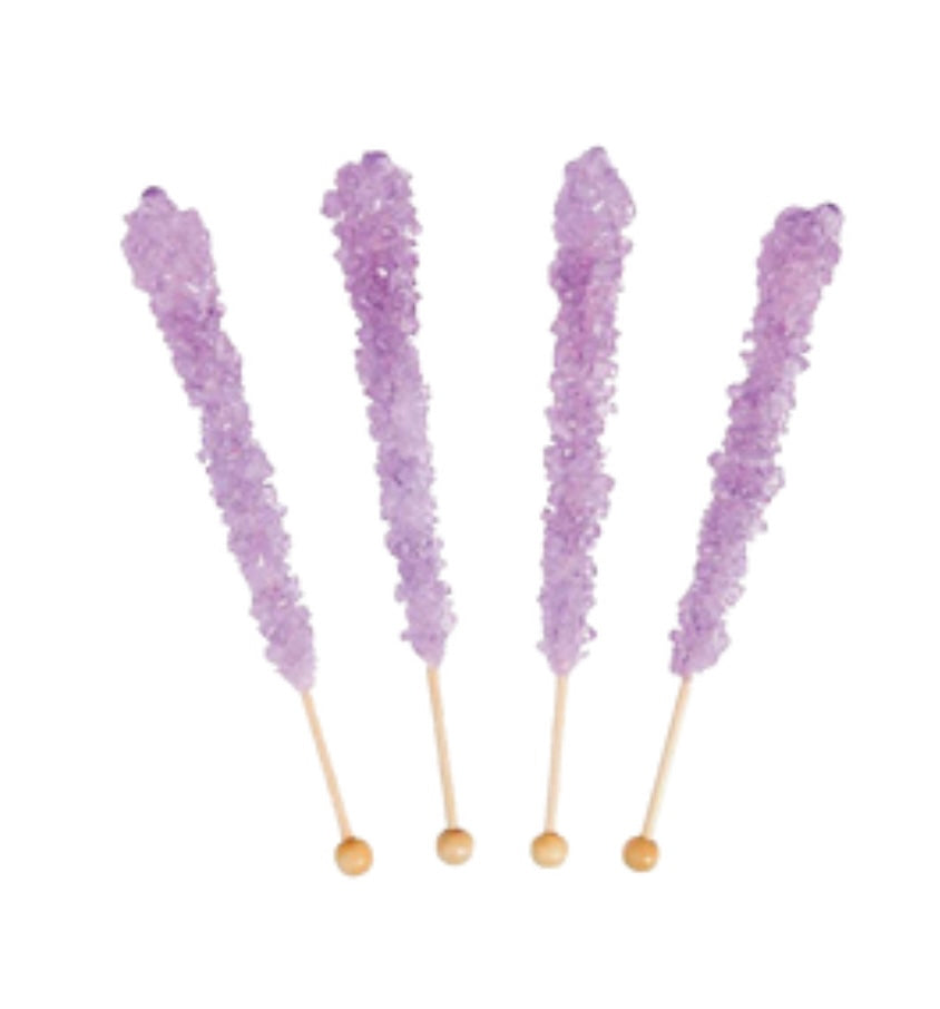 Rock Candy Sticks Lavender - 18 Count Pack