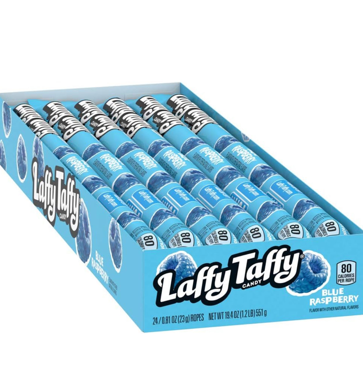 Laffy Taffy Rope Blue Raspberry - 24ct