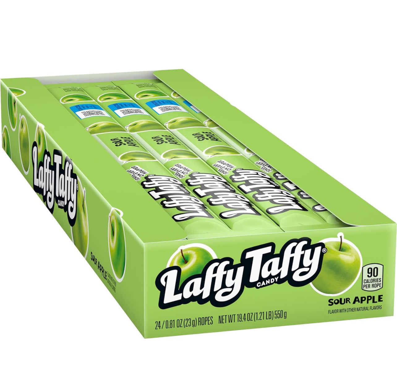 Laffy Taffy Rope Sour Apple  - 24ct