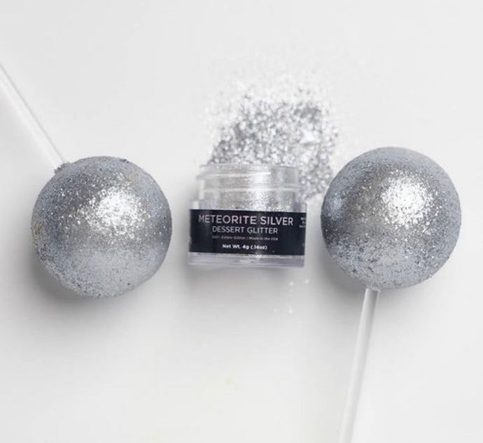 Shine Desert Glitter - Meteorite Silver
