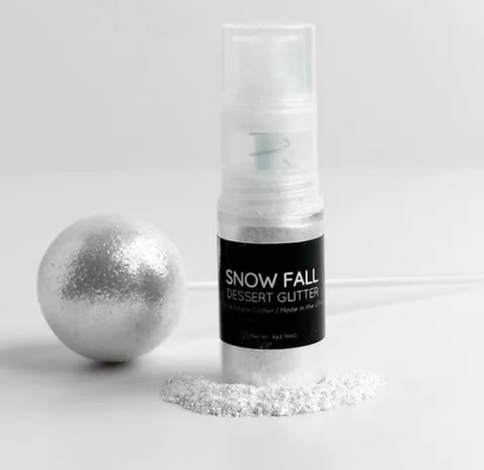 Edible Glitter Pump - Snow Fall