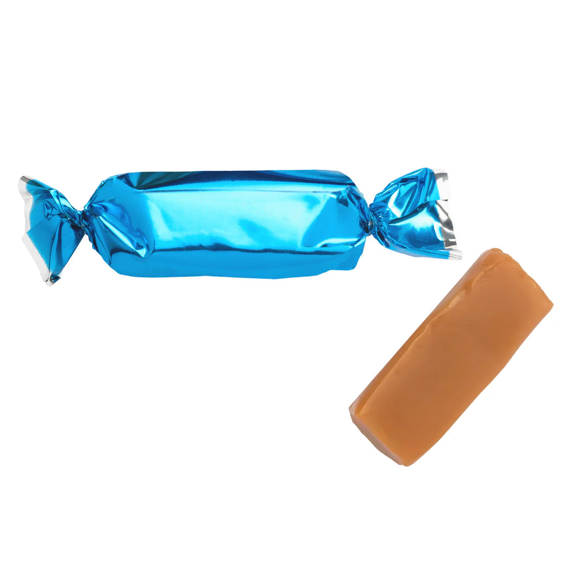 Foiled Wrapped Caramels  - Blue