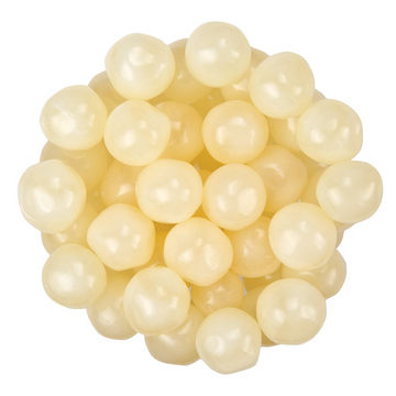 Chewy Fruit Sour Balls White - Pina Colada 2.5LB