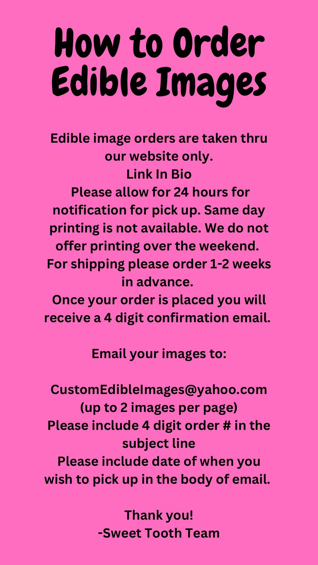 Custom Images - 2" Circle For Oreos/Cupcakes