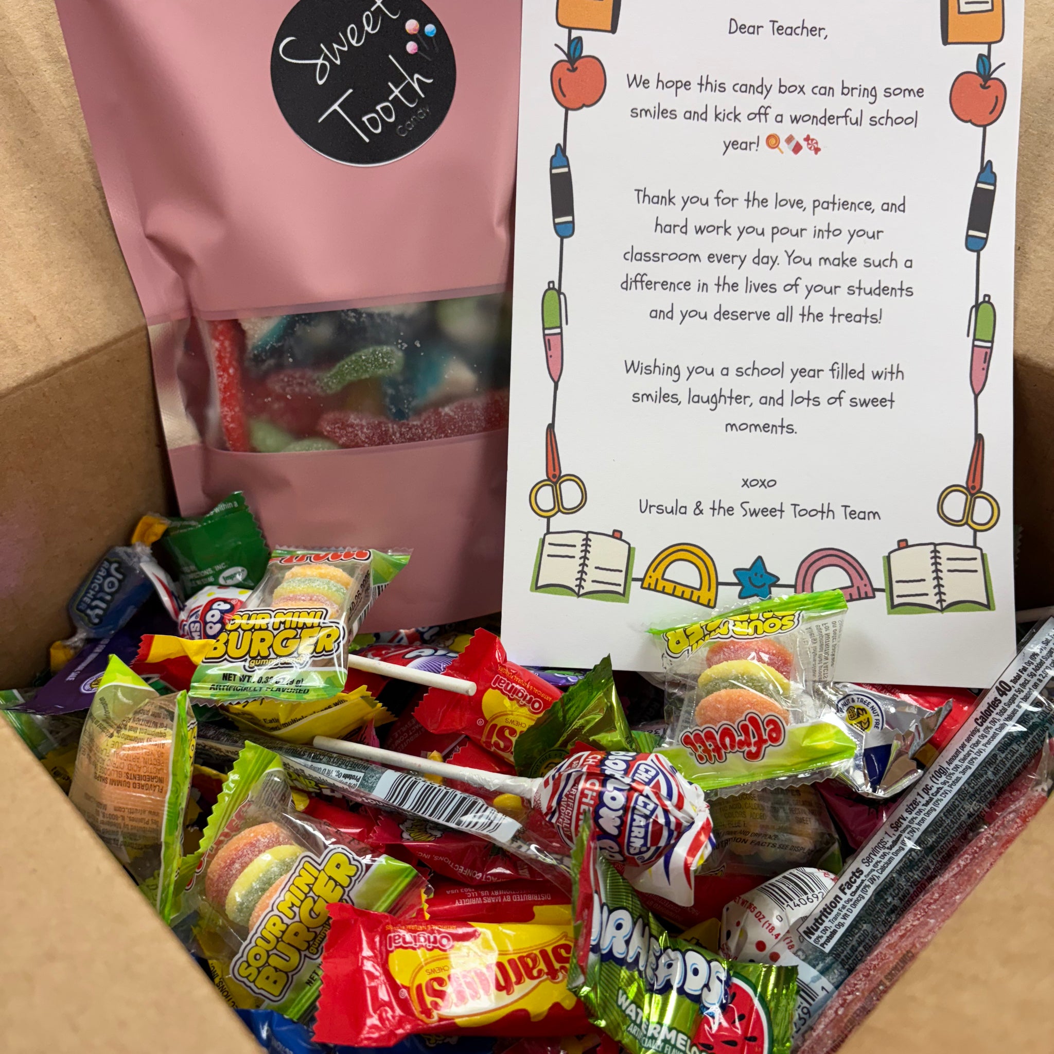 Teacher Candy Box 6LBS