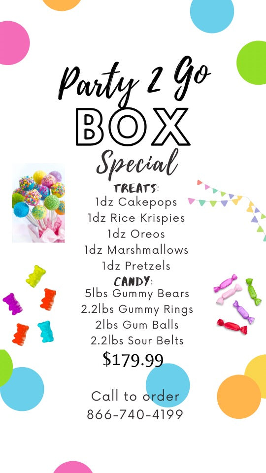 Party to Go Box - Pick Up Only