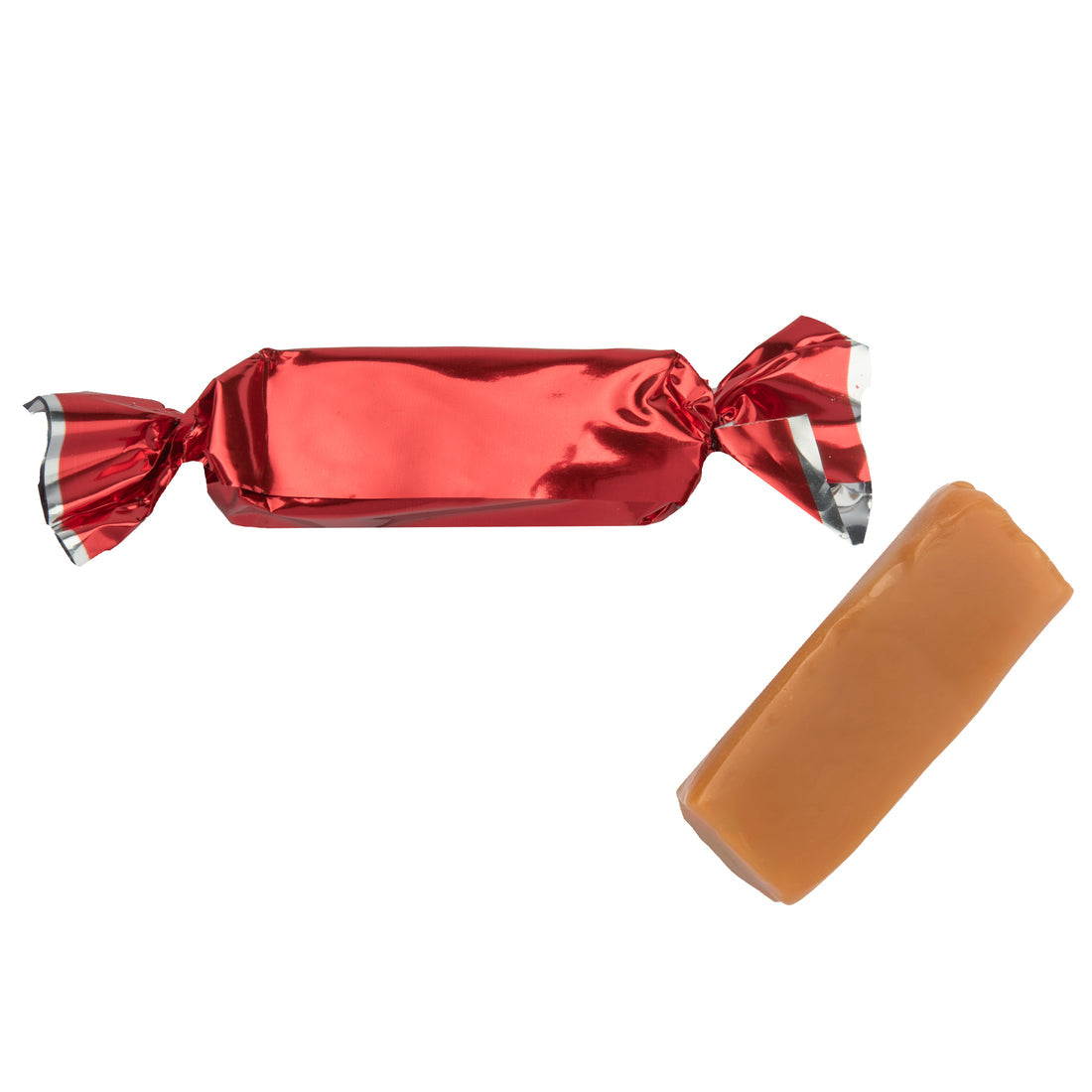 Foiled Wrapped Caramels  - Red