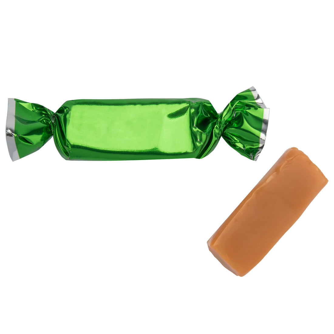 Foiled Wrapped Caramels  - Green