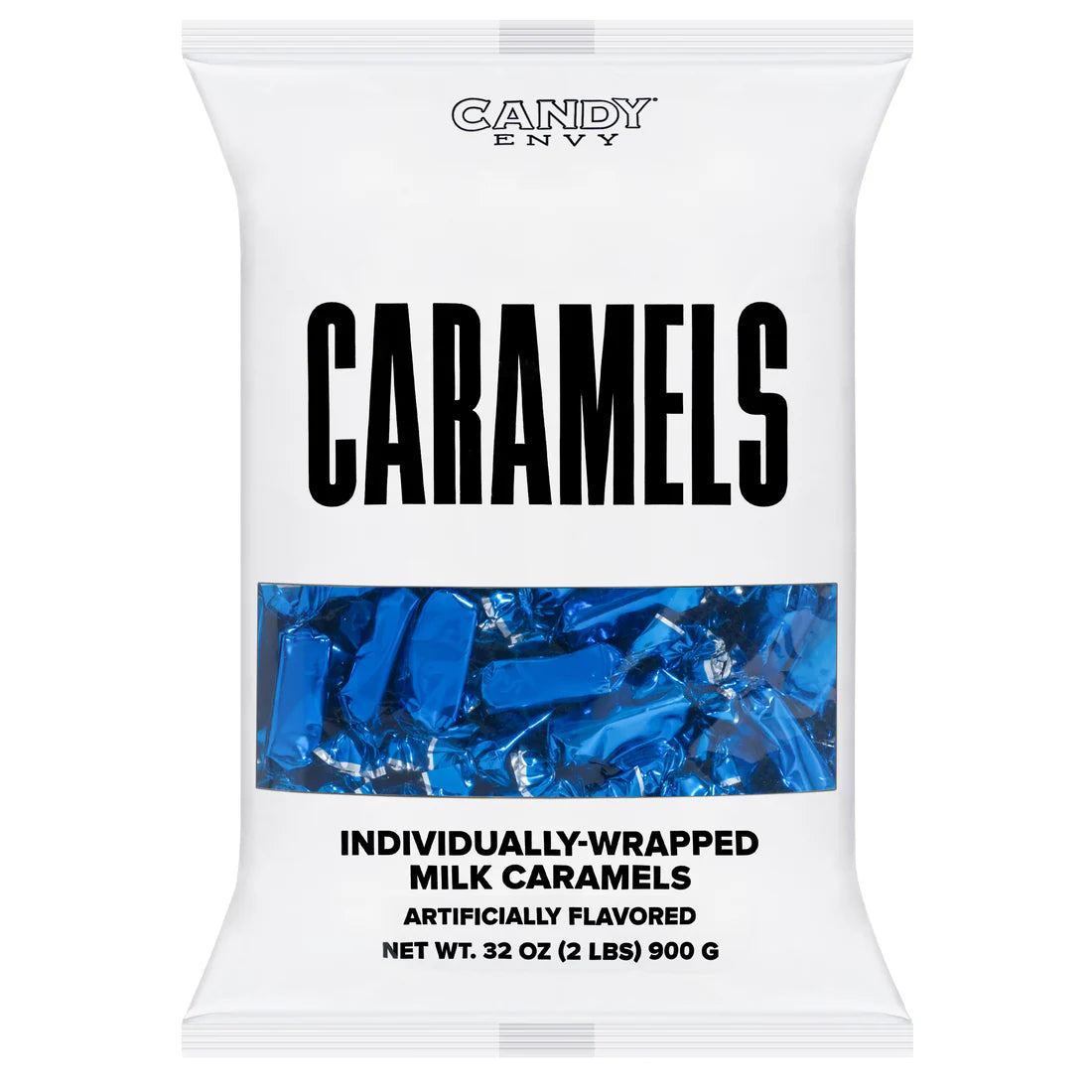 Foiled Wrapped Caramels  - Blue
