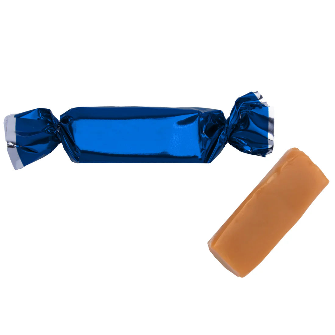 Foiled Wrapped Caramels  - Blue