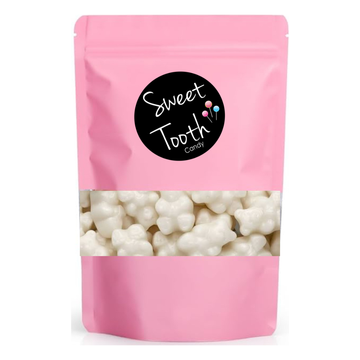 White Strawberry Banana Gummy Bears - 1LB