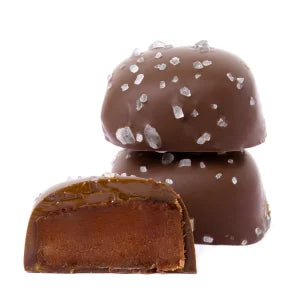 Dark Chocolate Sea Salted Caramels