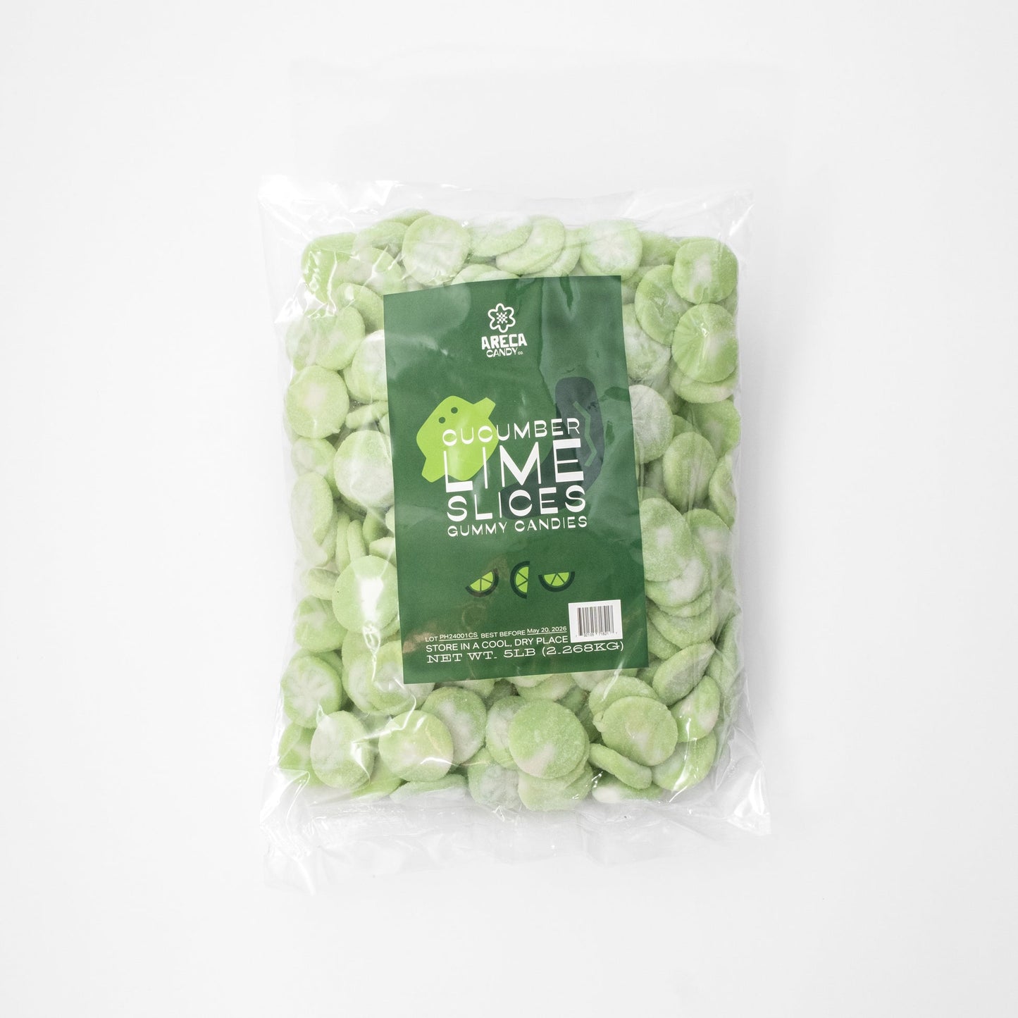 Cucumber Lime Slices  - 1LB