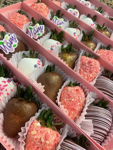 Mothers Day Strawberries - 12 Berries