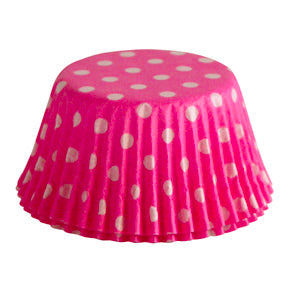 Pink w/ Polka Dot Baking Cups