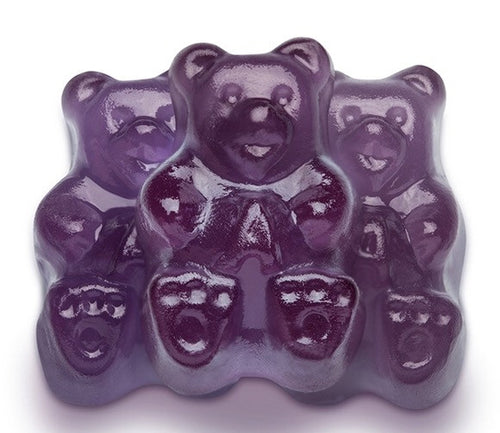 Grape Gummy Bears - 5LB