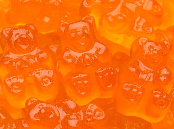 Orange Gummy Bears - 5LB