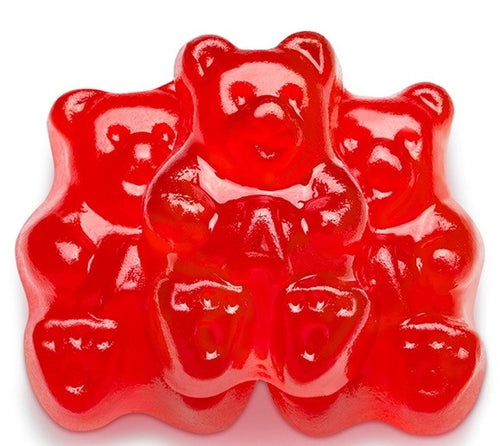 Red Cherry Gummy Bears - 5LB
