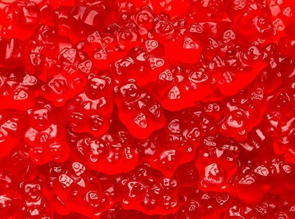 Red Cherry Gummy Bears - 5LB