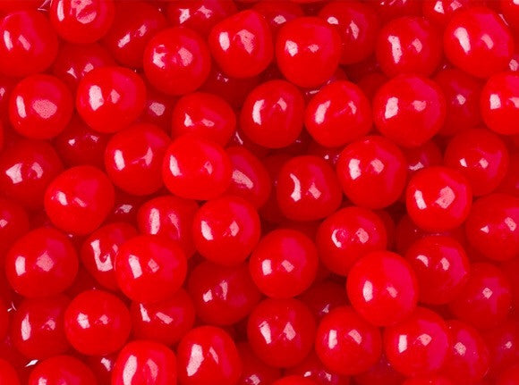 Chewy Fruit Sour Balls - Cherry 2.5LB
