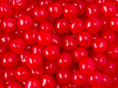 Chewy Fruit Sour Balls - Cherry 2.5LB