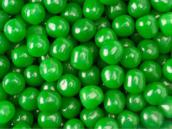 Chewy Fruit Sour Balls - Green Apple 2.5LB