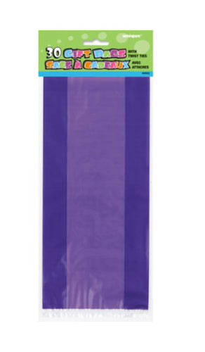 Purple Cello Bags - 30 Count