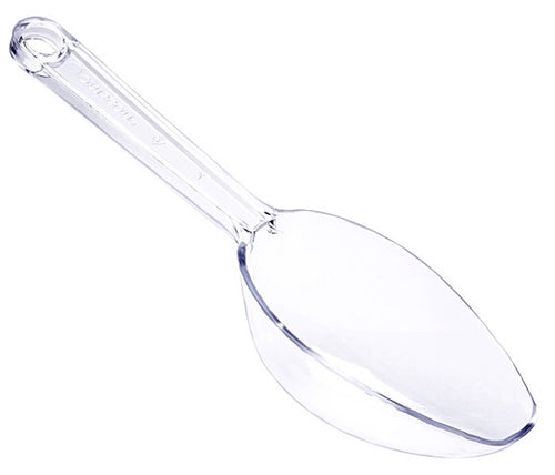 Plastic Candy Scoop 2 ounce - Clear