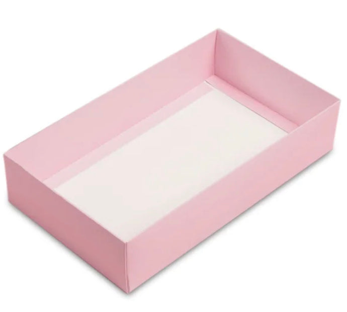 Slider Box with Lid Pink  - 2 pieces