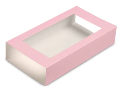 Slider Box with Lid Pink  - 2 pieces