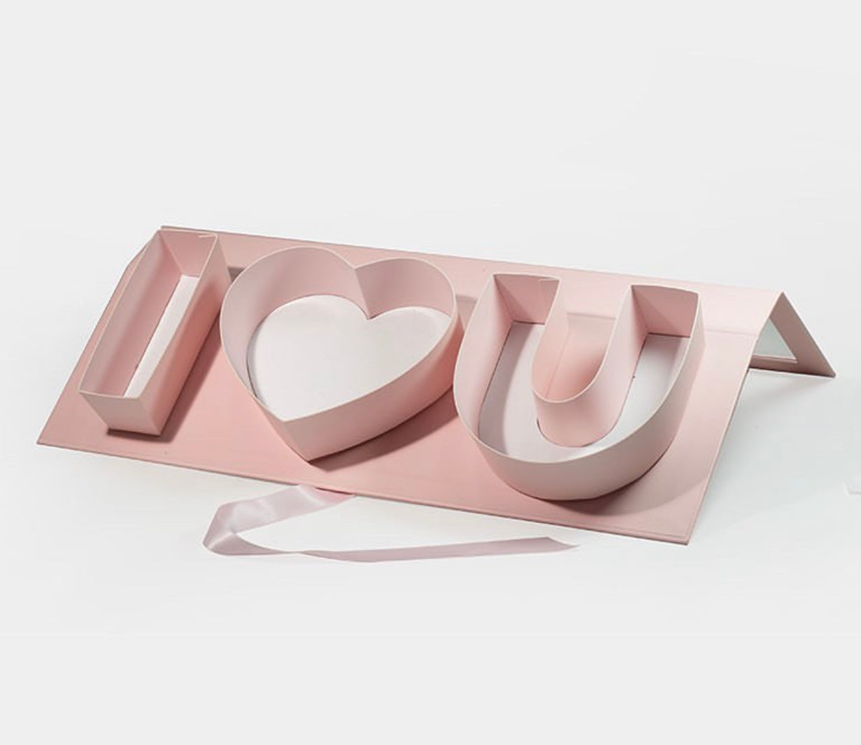 I Love You Box  Pink