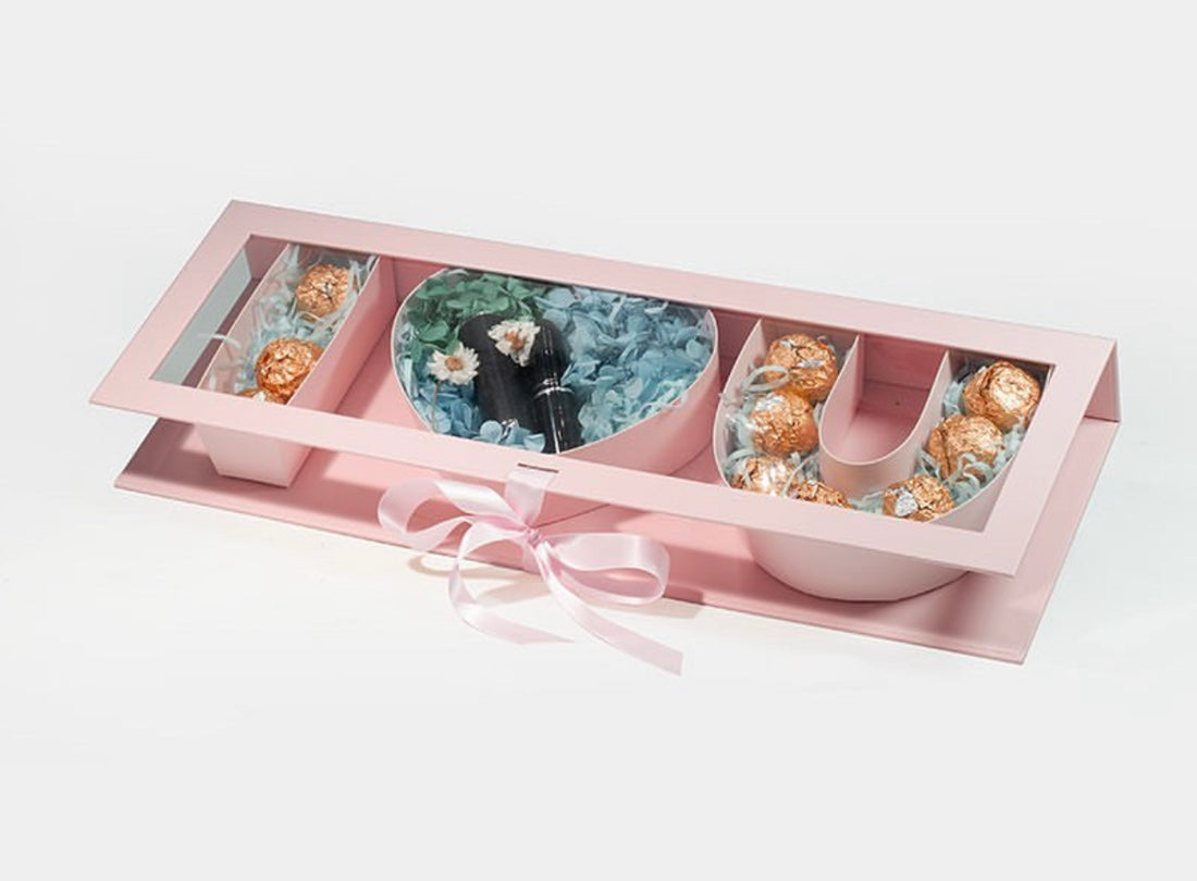 I Love You Box  Pink
