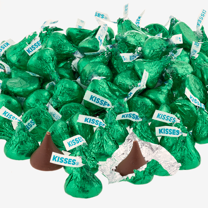 Hershey's Kisses 2LBS - Green