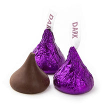 Hershey's Kisses (Dark Chocolate) 2LBS - Purple