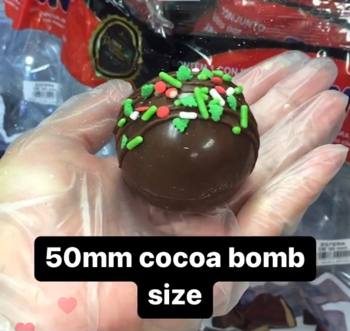 Cocoa Bomb Mold 5 part - 50mm